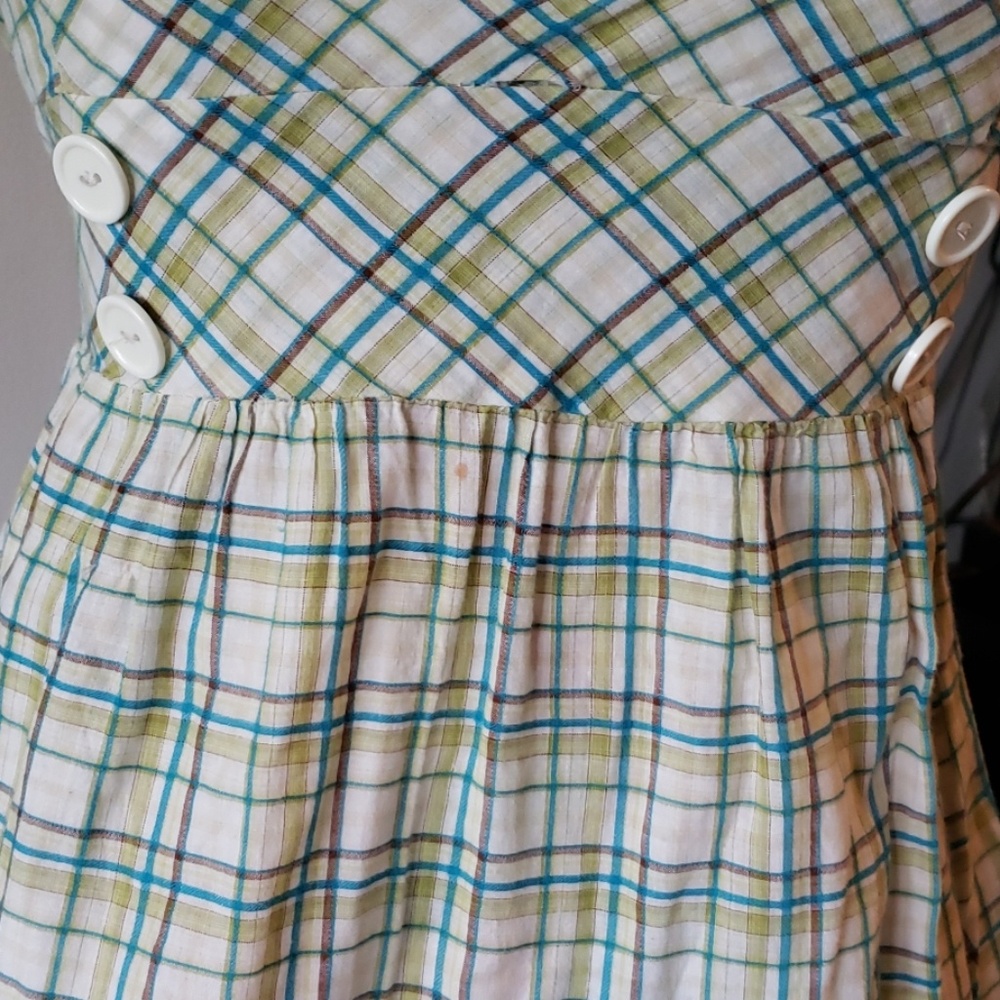 Multi color strapless top - Picture 2 of 6
